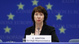 La Alta Representante de la Unión Europea, Catherine Ashton