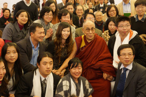 Su Santidad el Dalai Lama con académicos y estudiantes chinos