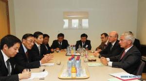 Los delegados de la Región Autónoma del Tíbet se reúne con los funcionarios del Ministerio de Relaciones Exteriores de Bélgica 05 2012 (Foto Archivo)