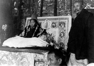 El 14 Dalai Lama cuando tenía cuatro años de edad