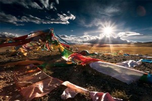 Paisaje de Tíbet