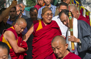 Su Santidad El Dalai Lama en Dharamsala, India